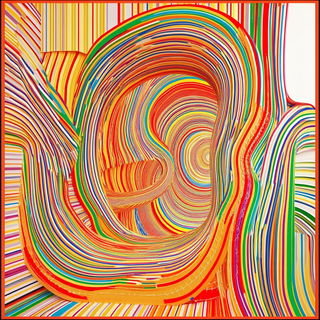 Photoclastica style, Midjourney V6.1: abstract 3D render