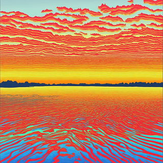 Photoclastica style, Midjourney V6.1: realistic landscape photograph of quiet dawn