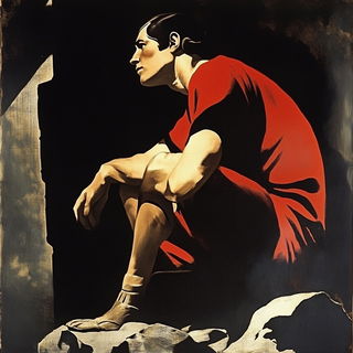 Attritionpop style, Midjourney V6.1: classical 18th-century oil painting