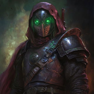 Gothic Lithic Emblem style, Midjourney V6.1: concept art character design of retropunk steam knight