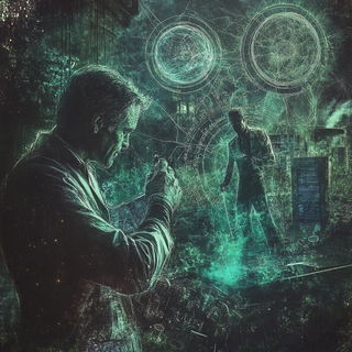 Kinetofluidics style, Midjourney V6.1: editorial illustration for popular scientific magazine cover