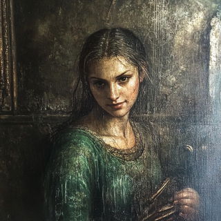 Kinetofluidics style, Midjourney V6.1: classical 18th-century oil painting
