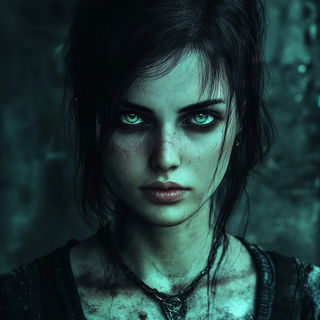 Kinetofluidics style, Midjourney V6.1: photographic portrait of female protagonist