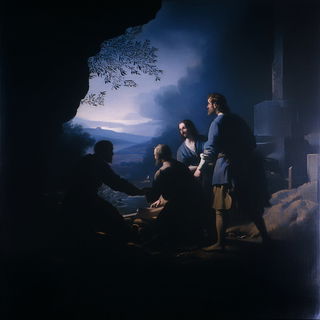 Optisketch style, Midjourney V6.1: classical 18th-century oil painting