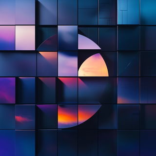 Optisketch style, Midjourney V6.1: creative pattern composition