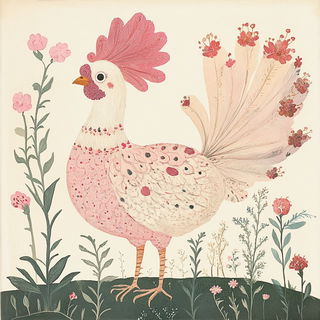 Sangria Sgraffito style, Midjourney V6.1: traditional folk art