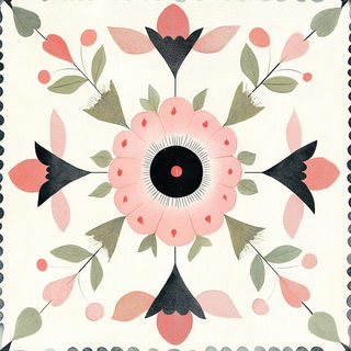 Sangria Sgraffito style, Midjourney V6.1: creative pattern composition