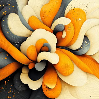 Mimicry Boulevard style, Midjourney V6.1: creative pattern composition
