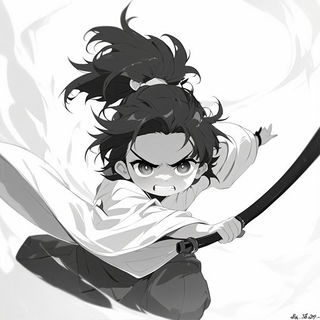 Afterimage Pilgrims style, Midjourney V6.1: black-and-white manga comic strip