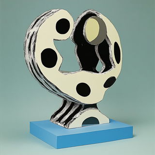 Profile Reservoir style, Midjourney V6.1: abstract 3D render