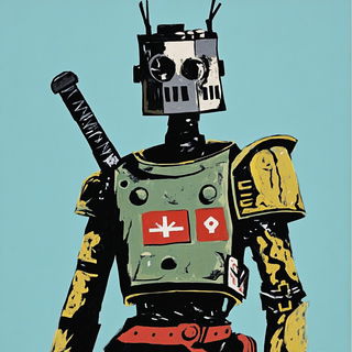 Profile Reservoir style, Midjourney V6.1: concept art character design of retropunk steam knight