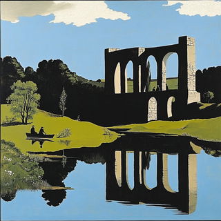 Profile Reservoir style, Midjourney V6.1: classical 18th-century oil painting