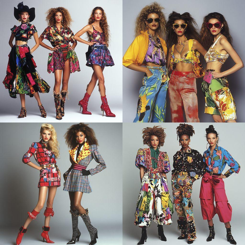 1990s fashion style, Midjourney V6.1, render 1 of 4