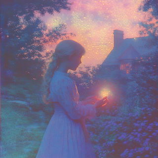 Ripplestone style, Midjourney V6.1: retro fairy-tale illustration
