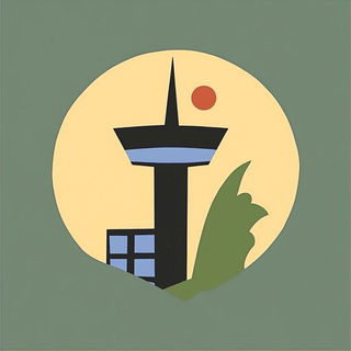 Puppetmaster Suburbia style, Midjourney V6.1: bold minimalist logo design for Istanbul city municipal services