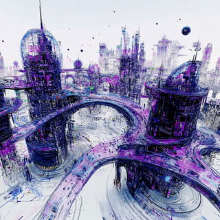 Cloudcurl Ossuary style, Midjourney V6.1: cinematic shot from sci-fi movie
