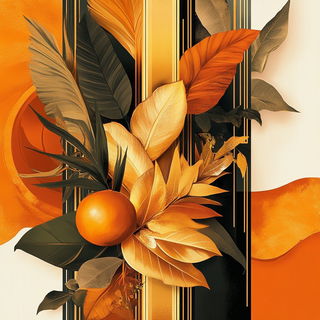 Koi Cloister style, Midjourney V6.1: creative pattern composition
