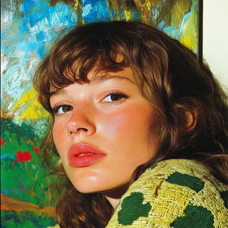 Thundercut style, Midjourney V6.1: photographic portrait of female protagonist