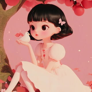 Lavachromia style, Midjourney V6.1: retro fairy-tale illustration