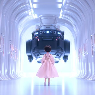 Lavachromia style, Midjourney V6.1: cinematic shot from sci-fi movie