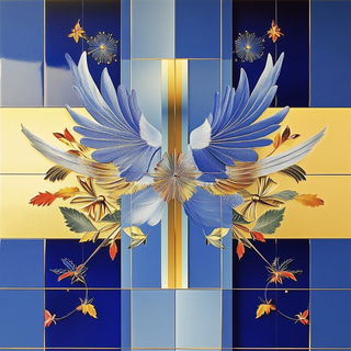 Mistsaucer Modernism style, Midjourney V6.1: traditional folk art
