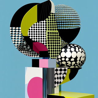 Masonryth style, Midjourney V6.1: abstract 3D render