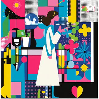 Masonryth style, Midjourney V6.1: editorial illustration for popular scientific magazine cover