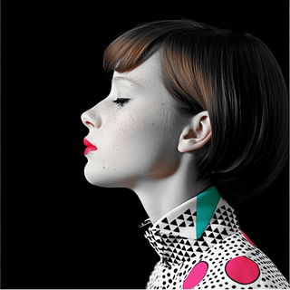 Masonryth style, Midjourney V6.1: photographic portrait of female protagonist