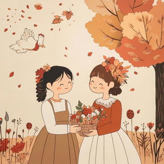 Masqueborg style, Midjourney V6.1: traditional folk art