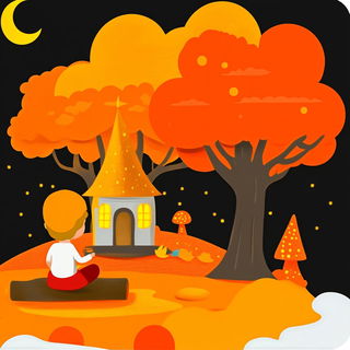 Terracette style, Midjourney V6.1: retro fairy-tale illustration