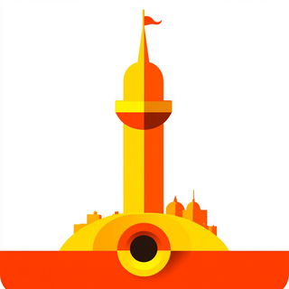 Terracette style, Midjourney V6.1: bold minimalist logo design for Istanbul city municipal services
