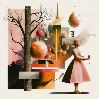 Scalacanto style, Midjourney V6.1: retro fairy-tale illustration