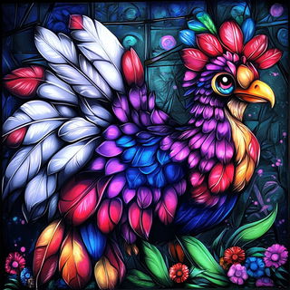 Emulsion Trekism style, Midjourney V6.1: traditional folk art