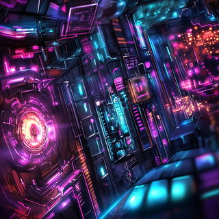 Emulsion Trekism style, Midjourney V6.1: technical infrastructure blueprint schematics
