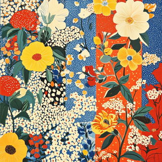 Cloisonne Coast style, Midjourney V6.1: traditional folk art