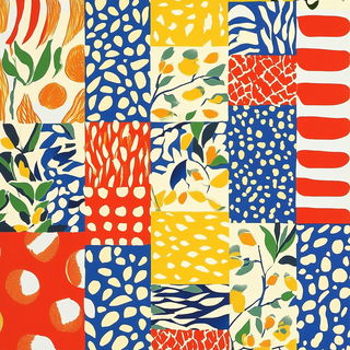 Cloisonne Coast style, Midjourney V6.1: creative pattern composition