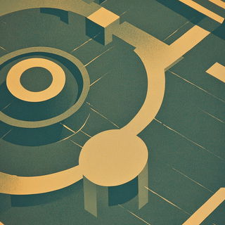 Majolica Riot style, Midjourney V6.1: technical infrastructure blueprint schematics