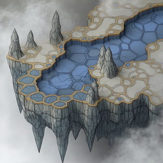 Ferrumshade style, Midjourney V6.1: abstract 3D render