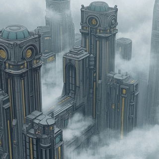 Ferrumshade style, Midjourney V6.1: cinematic shot from sci-fi movie