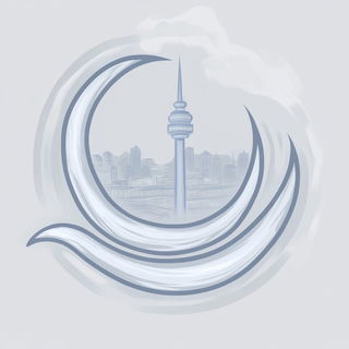 Rosegold Chromolithia style, Midjourney V6.1: bold minimalist logo design for Istanbul city municipal services