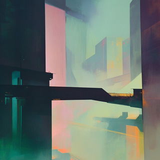 Xerographic Torii style, Midjourney V6.1: cinematic shot from sci-fi movie