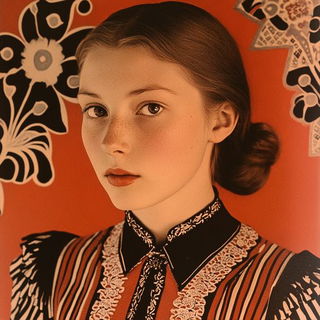Arcology Foxtrot style, Midjourney V6.1: photographic portrait of female protagonist