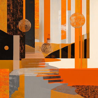 Chromarook style, Midjourney V6.1: abstract 3D render