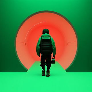 Petalithic Panorama style, Midjourney V6.1: cinematic shot from sci-fi movie