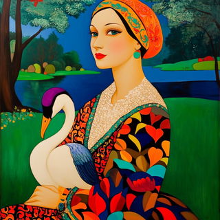 Oroglass style, Midjourney V6.1: classical 18th-century oil painting