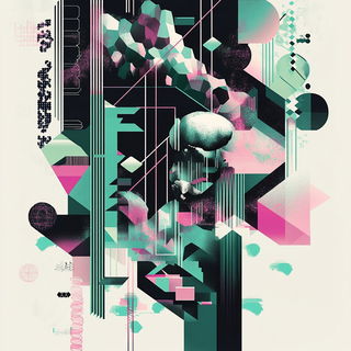 Cinderfront style, Midjourney V6.1: editorial illustration for popular scientific magazine cover