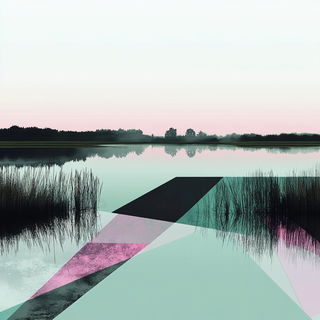 Cinderfront style, Midjourney V6.1: realistic landscape photograph of quiet dawn
