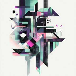 Cinderfront style, Midjourney V6.1: typographic composition with large letters