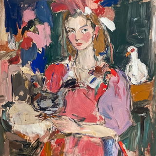 Inkfeather style, Midjourney V6.1: classical 18th-century oil painting