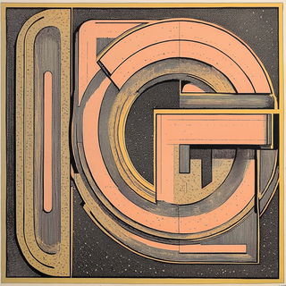Stickerflora style, Midjourney V6.1: typographic composition with large letters